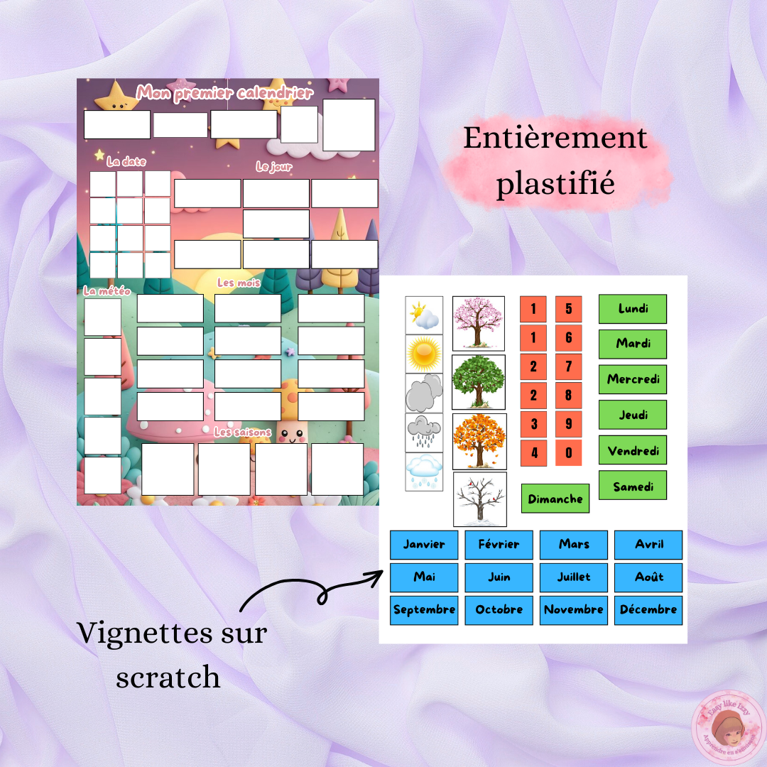 Mon premier calendrier