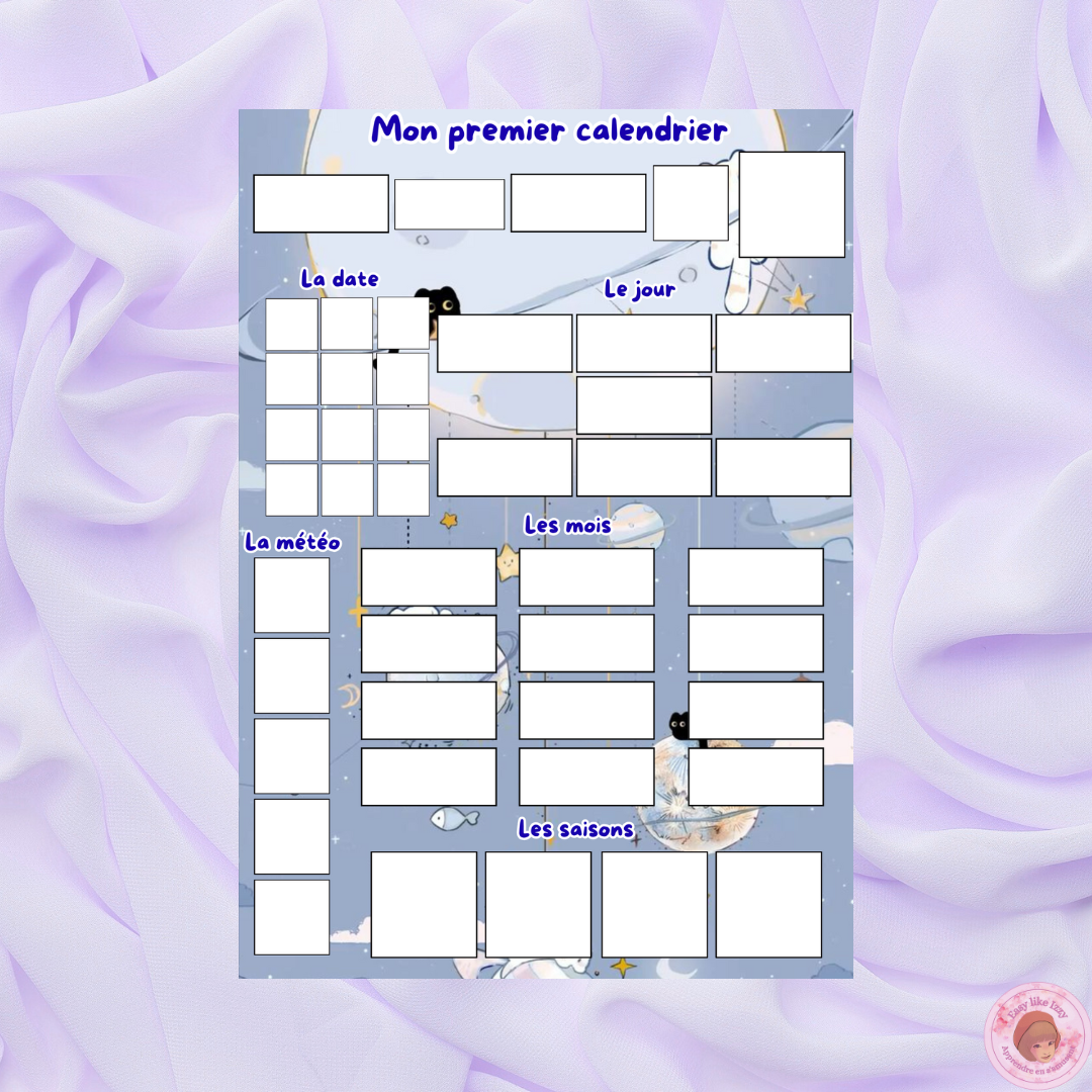Mon premier calendrier