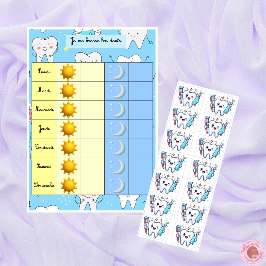 Je me brosse les dents