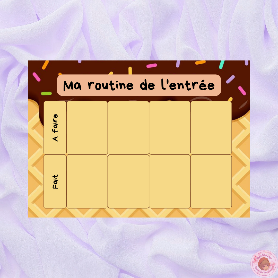 Routine de l'entrée