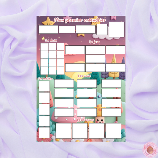 Mon premier calendrier